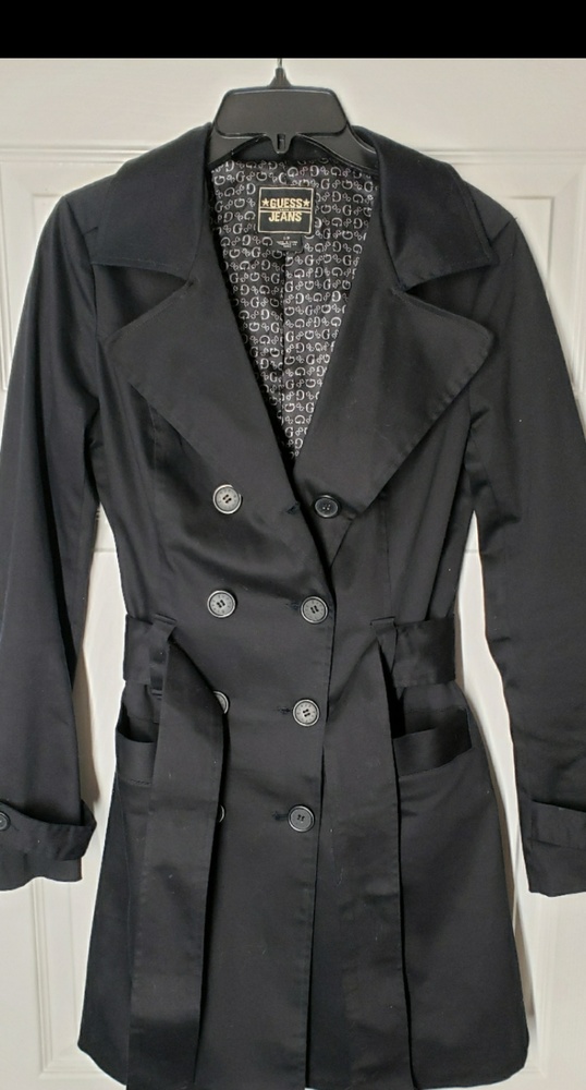 Women's small guess trenchcoat